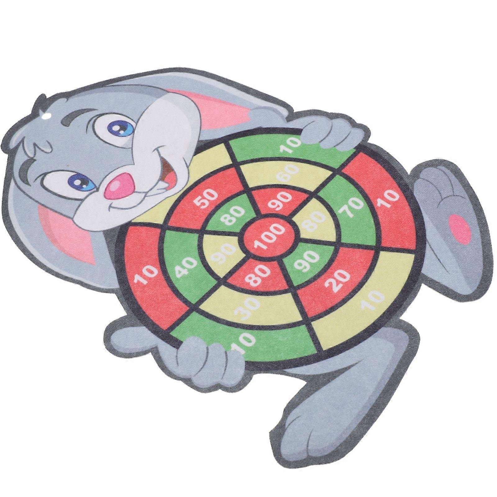 Sticky Ball Dart Board Game with Round Target for Kids Design for Outdoor Camping 1 Set