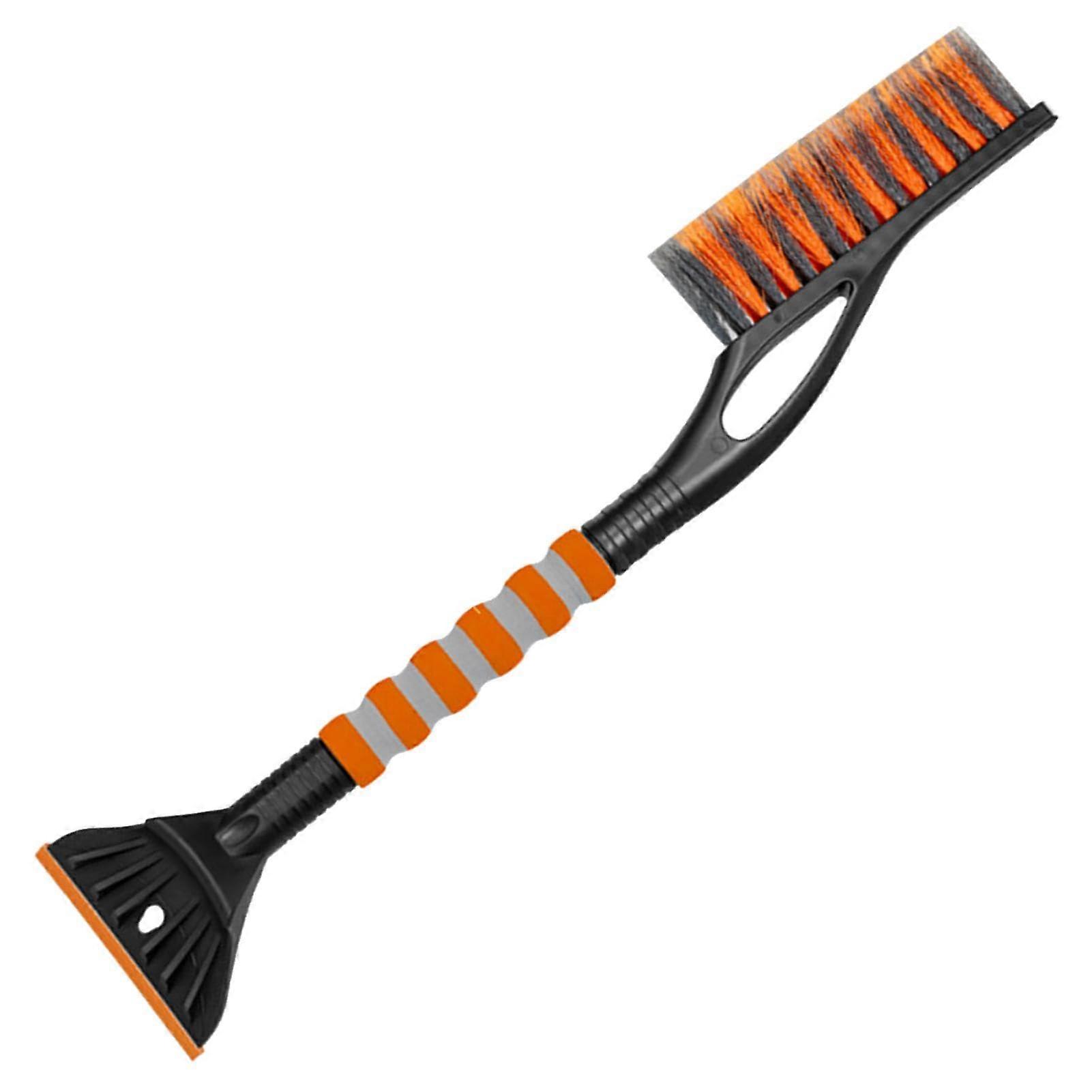 Car Snow Brush and Ice Scraper, ScratchProof Bristles, Ergonomic Grip, Durable for Windshield