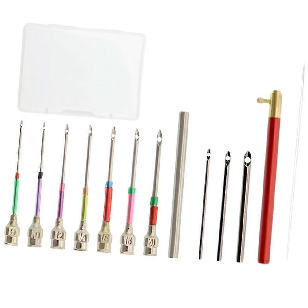 Punch Needle Embroidery Pen for Sewing Work 1Set Replaceable Needles