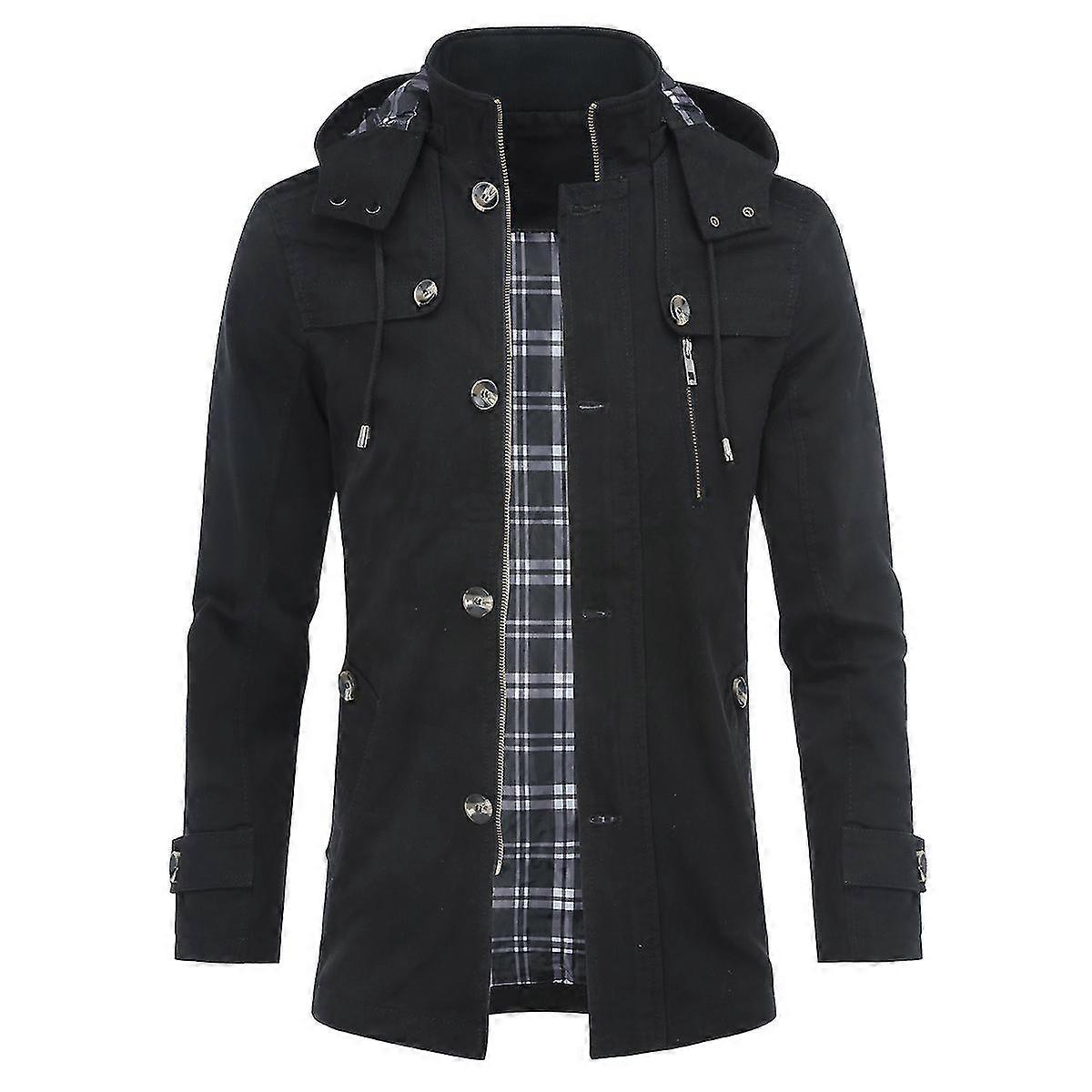 25-26 Cloudstyle Men's Casual Mid Length Windbreaker