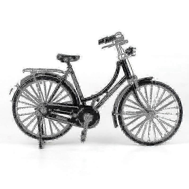 1:10 Alloy Classic Retro Bicycle Model Ornament 25-26