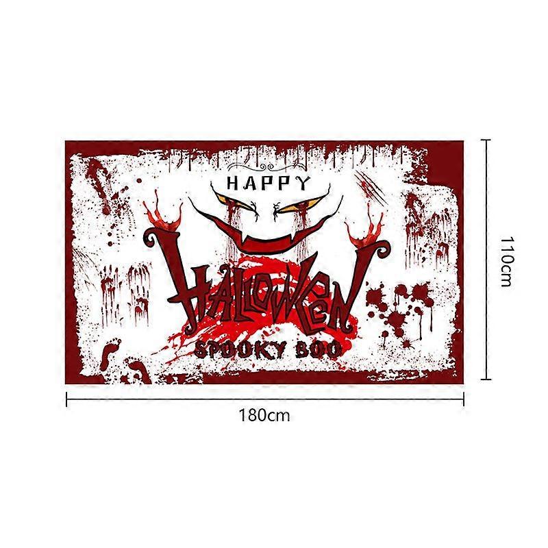 Halloween Bloody Backdrop Banner