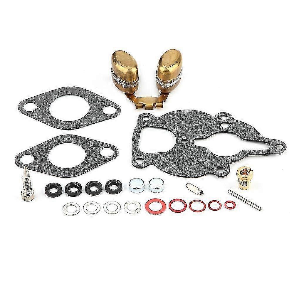 23pcs Carburetor Repair Kit & Float for Zenith Wisconsin Engine SH