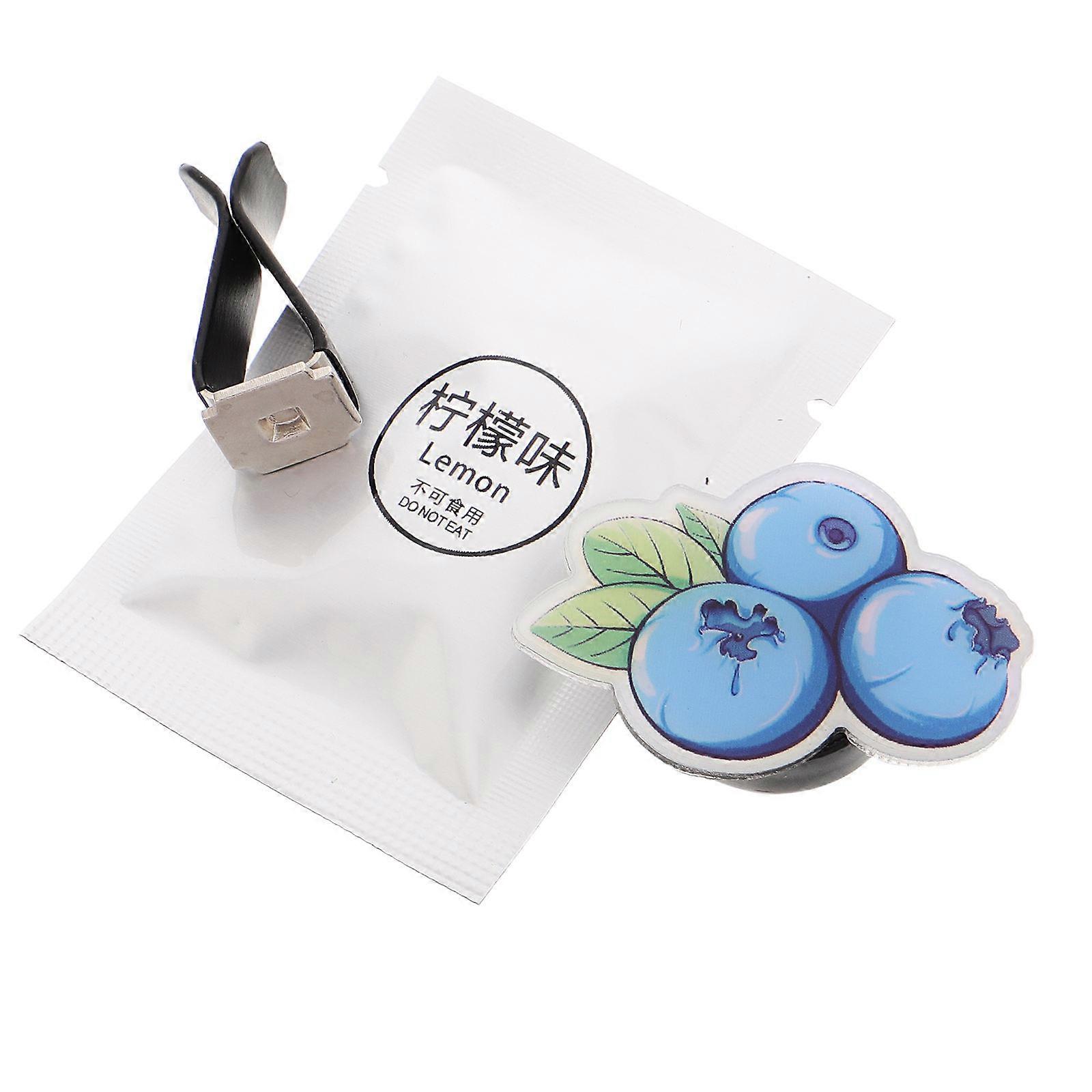 Car Aromatherapy Decoration Acrylic Car Vent Scented Diffuser Lemon Scent Clip