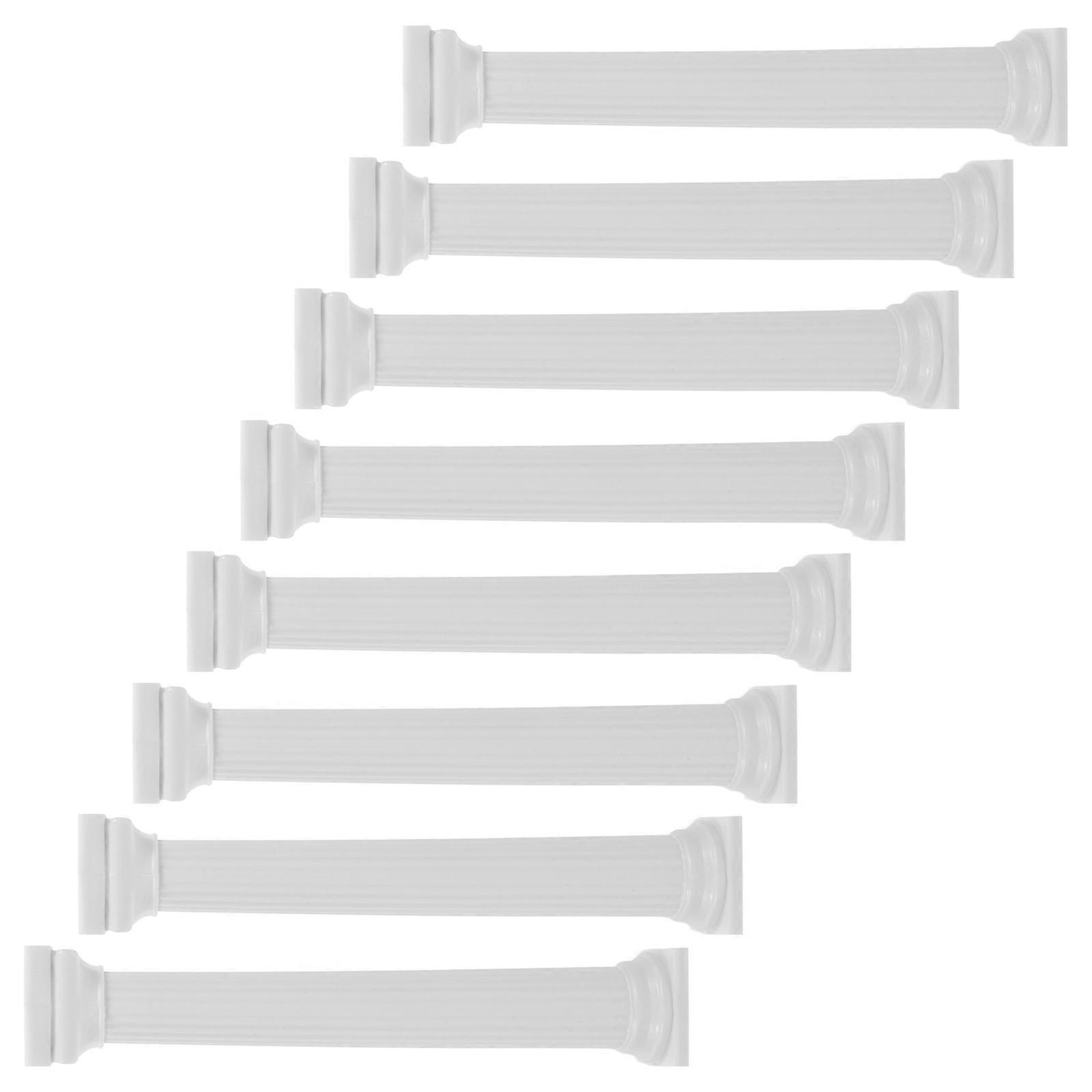 Columns for Wedding Cakes Plastic Round Classic Decorative 8Pcs