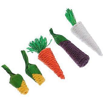 Hamsters Molar Toys for Pet Teeth Grinding with 15Pcs Assorted Chew Toys