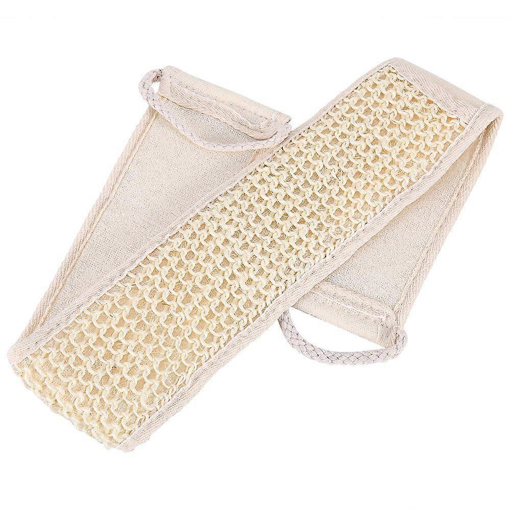 Loofah Back Scrubber for Shower Double Sided Exfoliating Bath Strap with Extended Reach