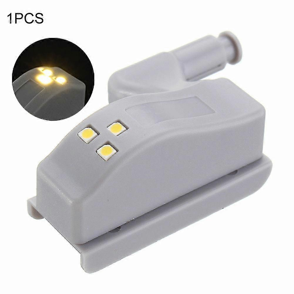 1/10Pcs LED Hinge Light Smart Sensor Kitchen Cabinet Cupboard Wardrobe Lamp