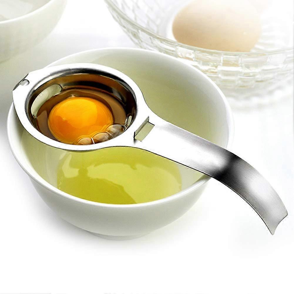 Stainless Steel Egg Separator Tool for Quick Egg Yolk and White Separation, Easy Clean Kitchen Sieve