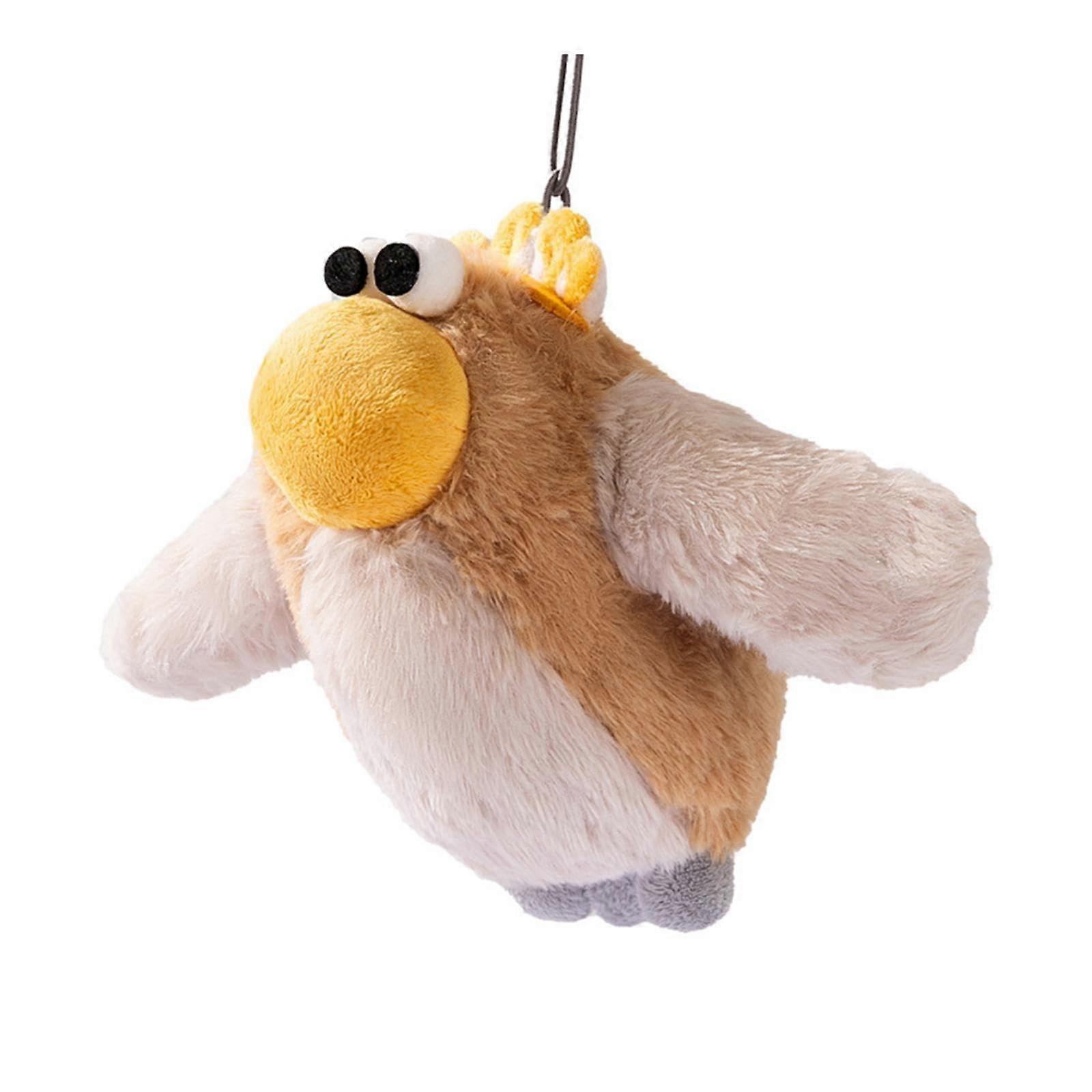 USB Rechargeable Flapping Bird Interactive Cat Toy with Chirping Sound for Indoor Exercise and Play