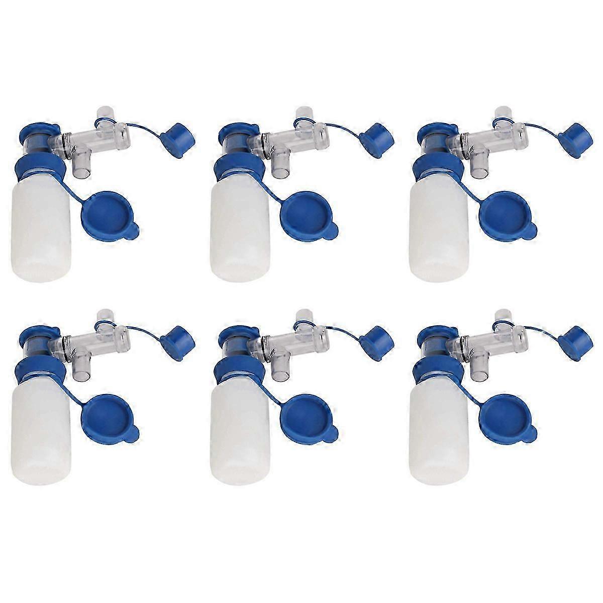 6X Milk Sampling Bottle,200Ml Sampling Bottle Sampler Cow Milk Liquid Sampling Bottle Milk Container