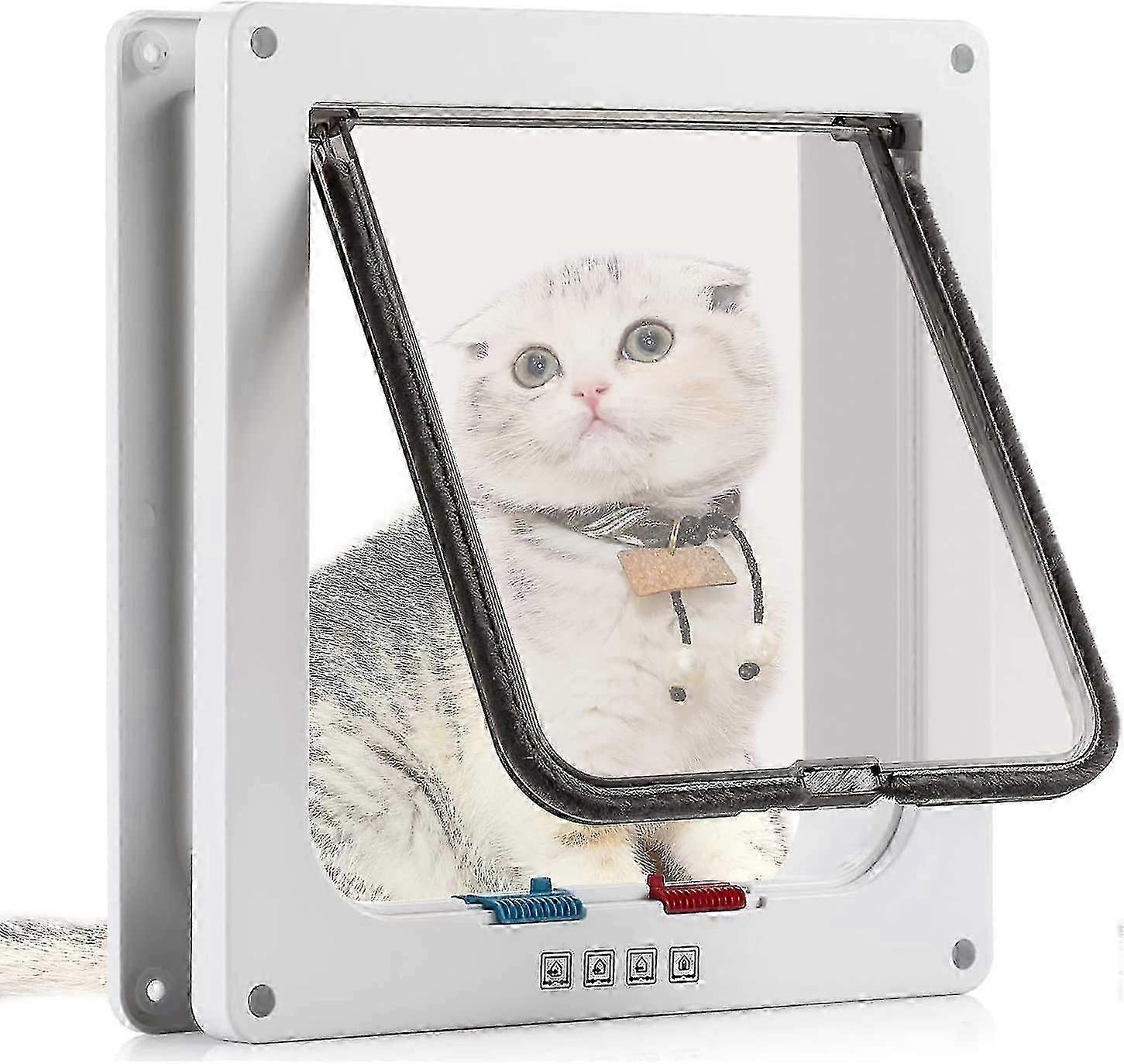 Cat Door With 4-way Magnetic With Tunnel