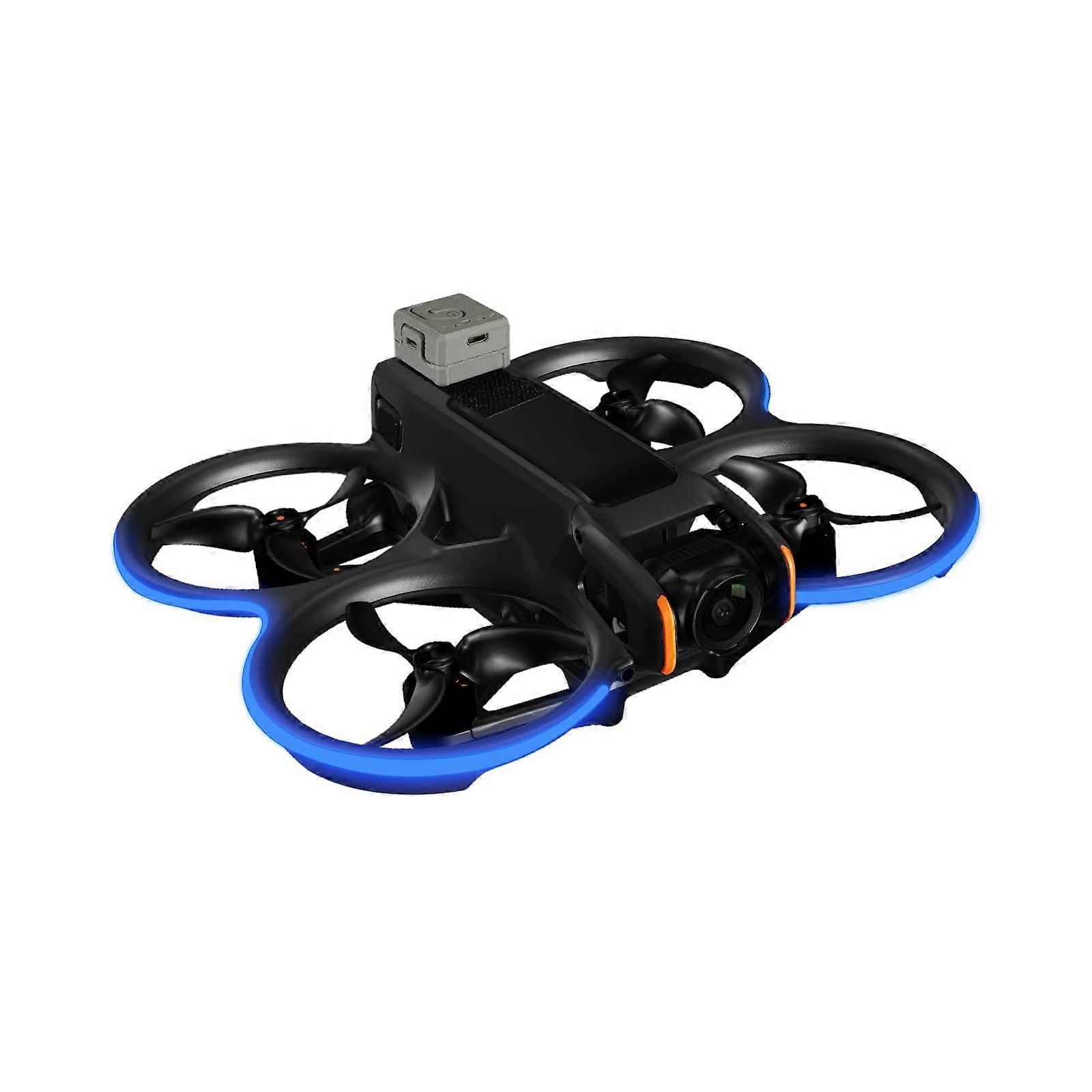 LED Light Strip Blue Drone AntiCollision Warning with 3Level Brightness Control for DJI Avata 2