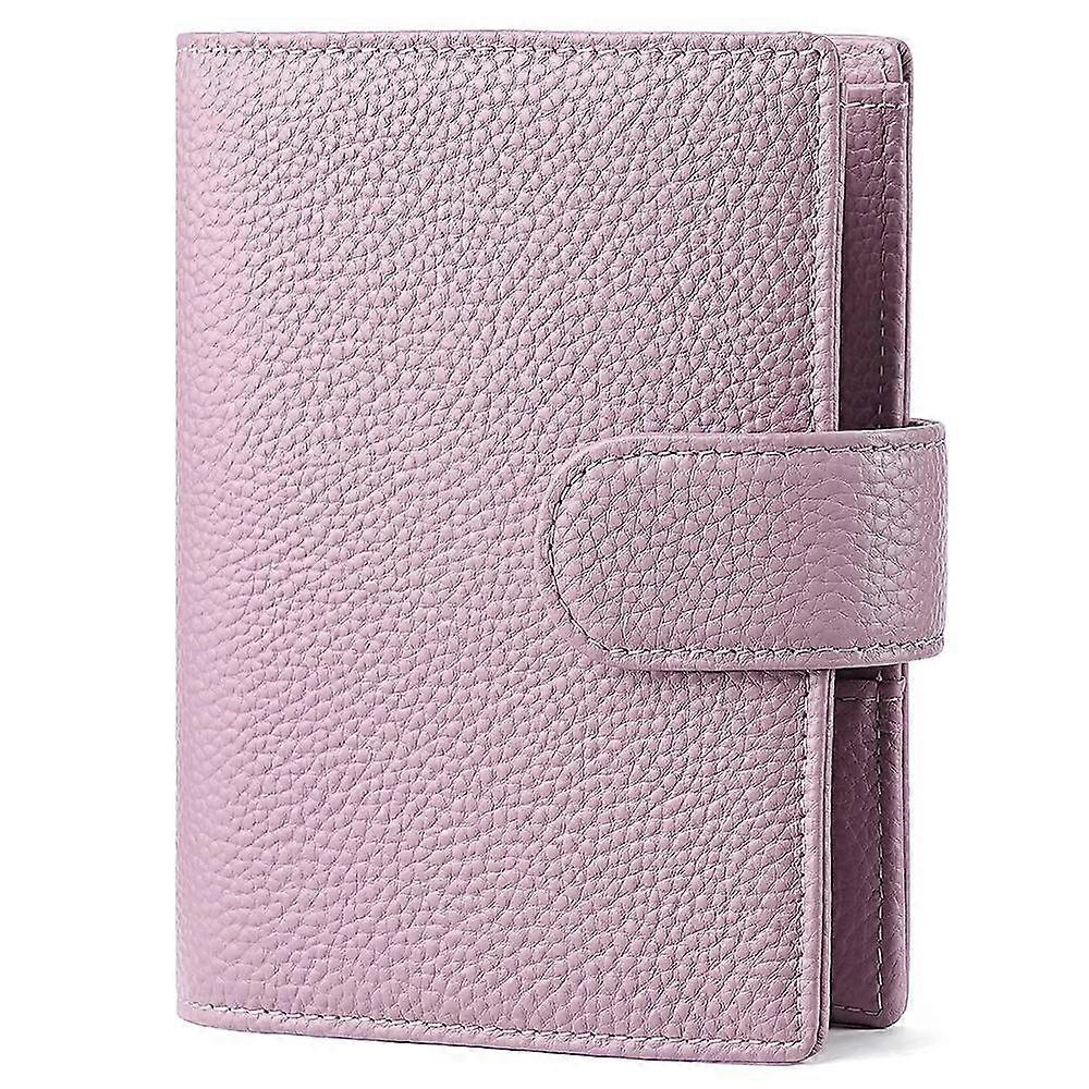 Litchi Pattern A7 Loose Leaf Notebook Passport Holder