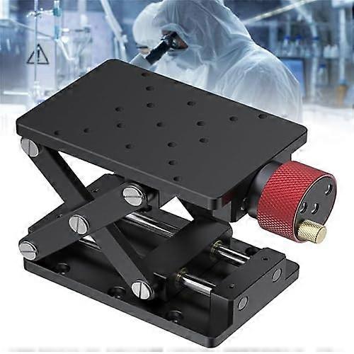Laboratory Lift Platform Aluminum Adjustable Lab Jack with Precise Height Adjustment for Optical Work