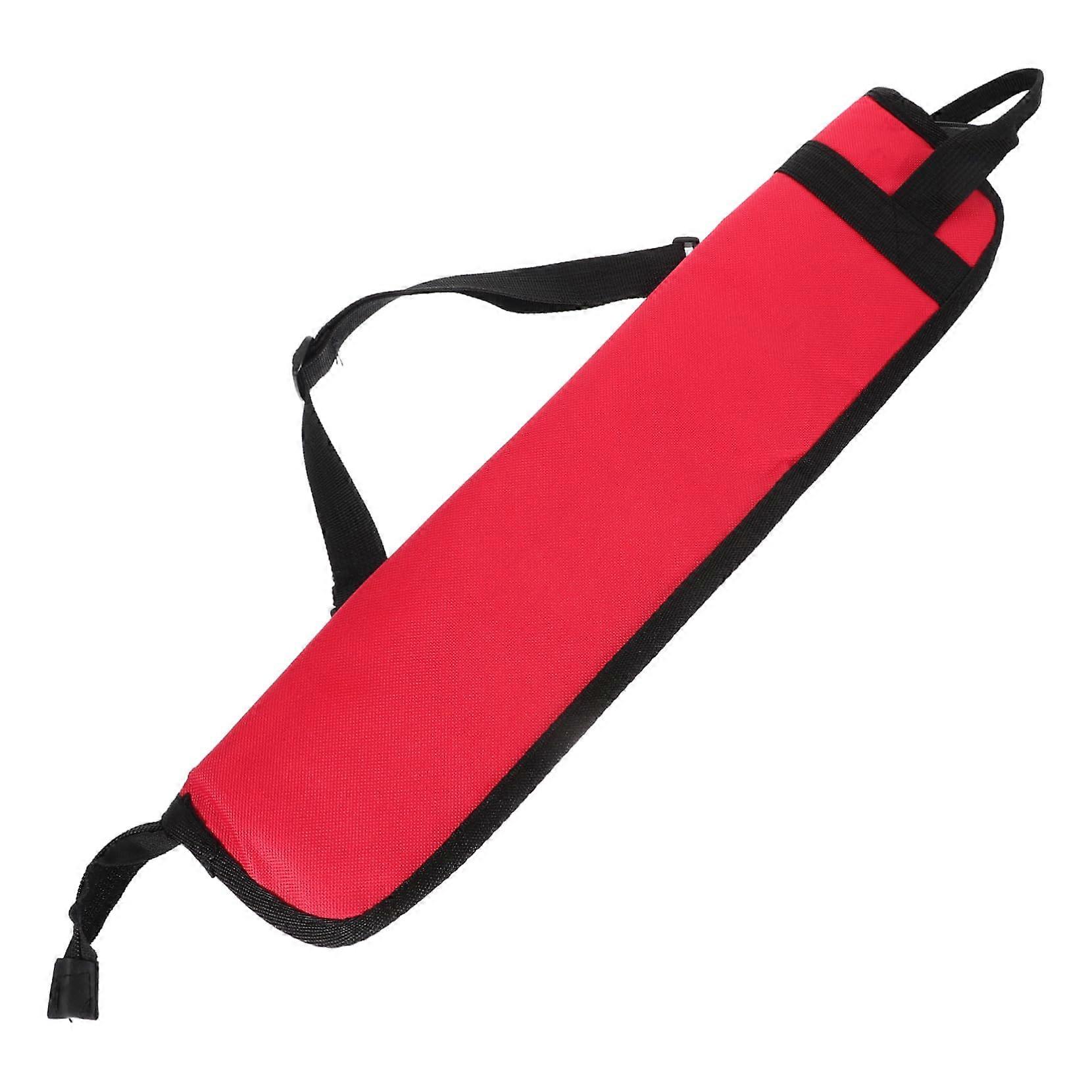 Drumstick Bag with Shoulder Strap Oxford Cloth Holder for Drummers Durable Protective Storage