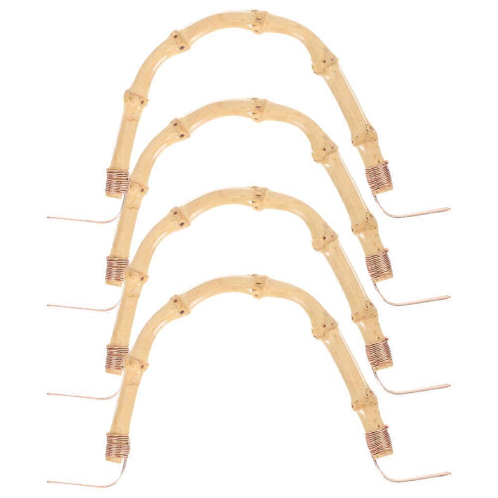 Compact Teapot Handle for Easy Use 4Pcs Bamboo Replacement Parts