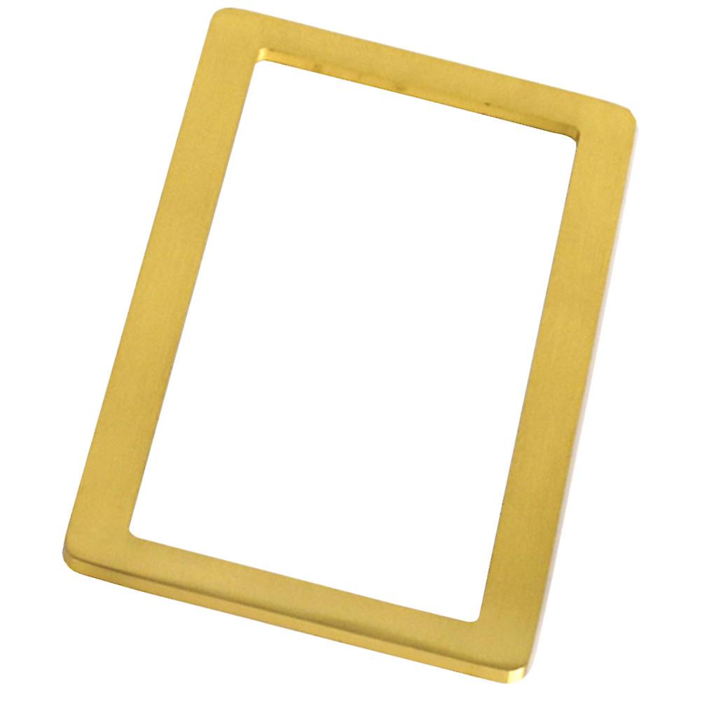 Chinese Calligraphy Paper Weight Copper Rectangular Frame for Calligraphy Practice 4Pcs