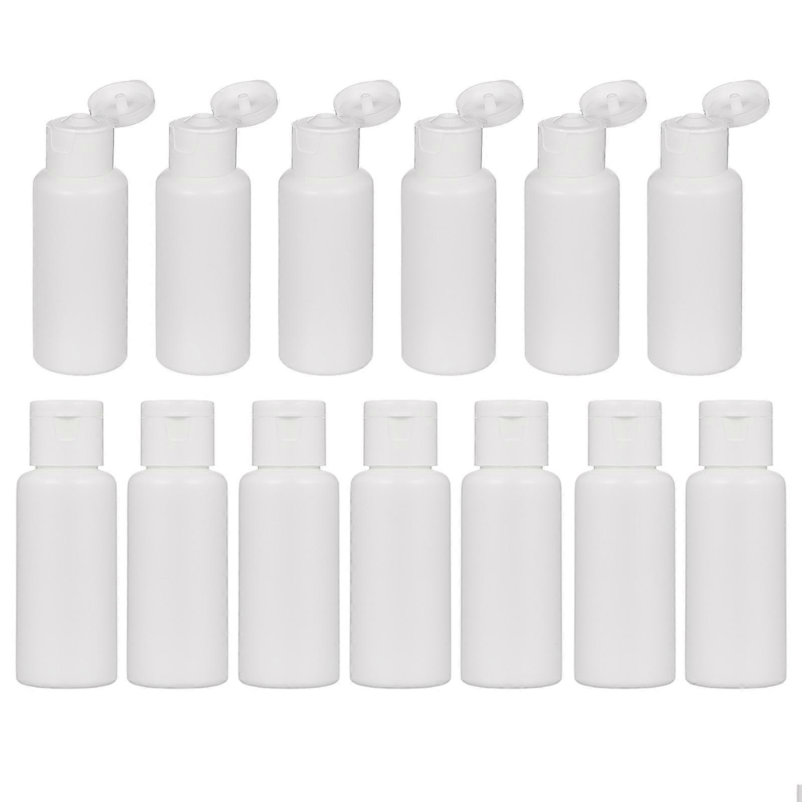 Travel Bottles Lotion Container for Storage 90Pcs Durable White Plastic Set