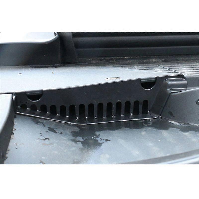 2PCS Front Engine Room Anti Blocking Cover Drainage Filter Screen