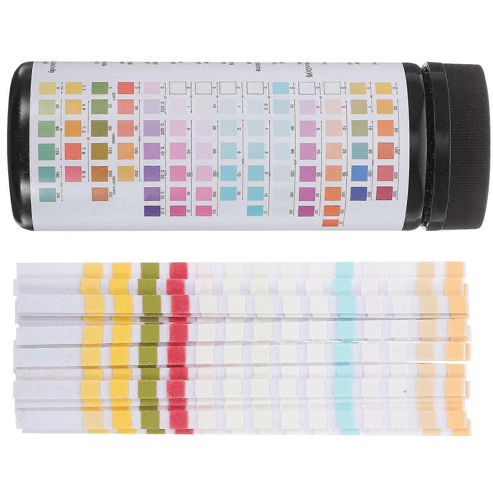 Pool Test Strips 14 in 1 Water Quality Test Paper for Testing Use 200Pcs