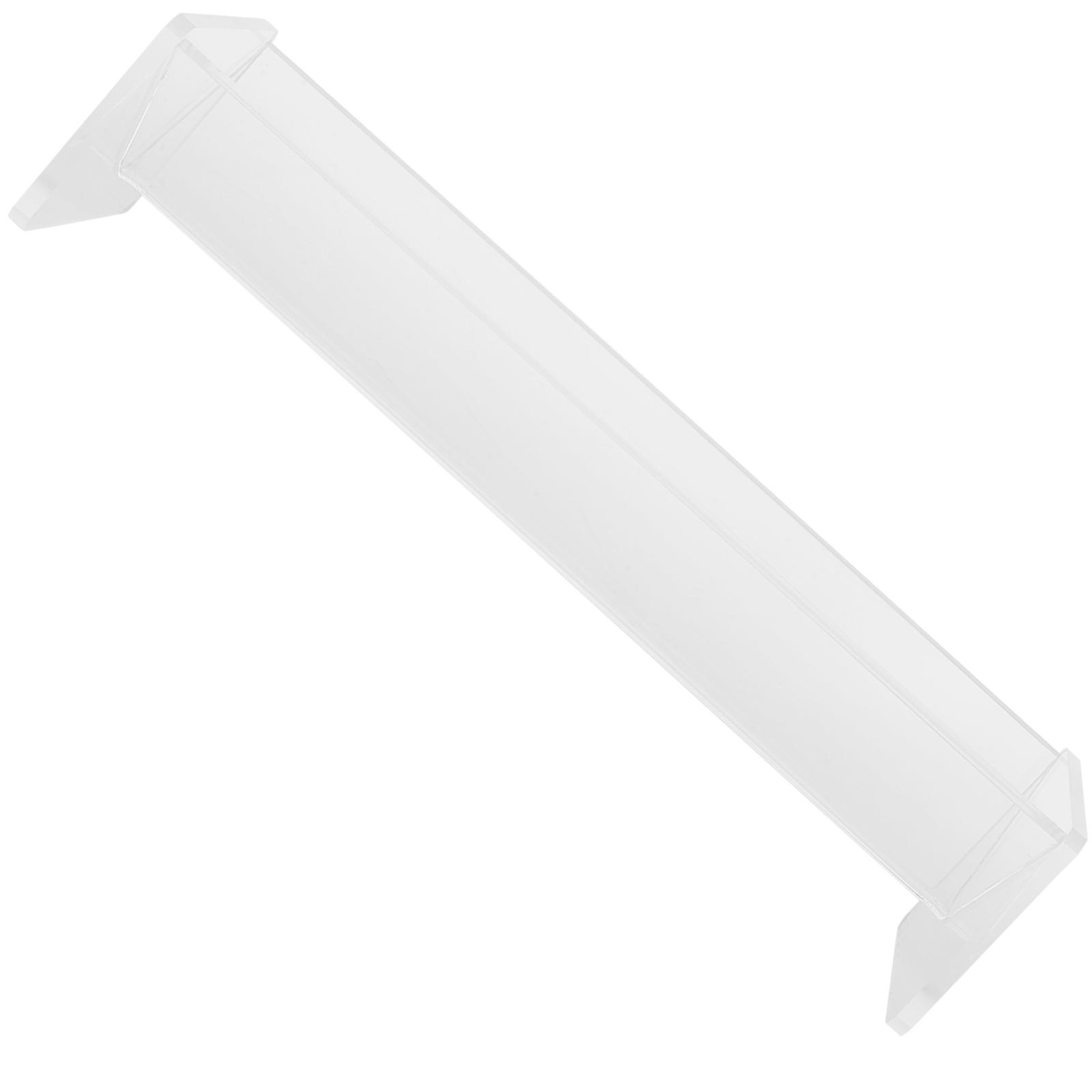 Acrylic Rectangular Cookie Tray for Food Display in Restaurants