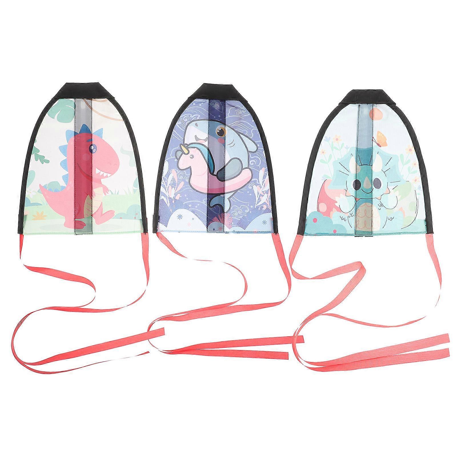 Gliding Kite Thumb Ejection Kite Outdoor Toy for Kids 3Sets