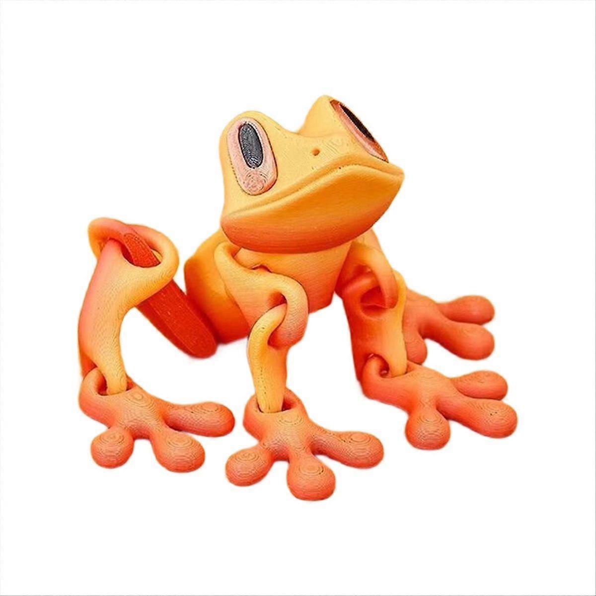 3D Printing Simulation Tree Frog Joint Frog Refrigerator Magnet D