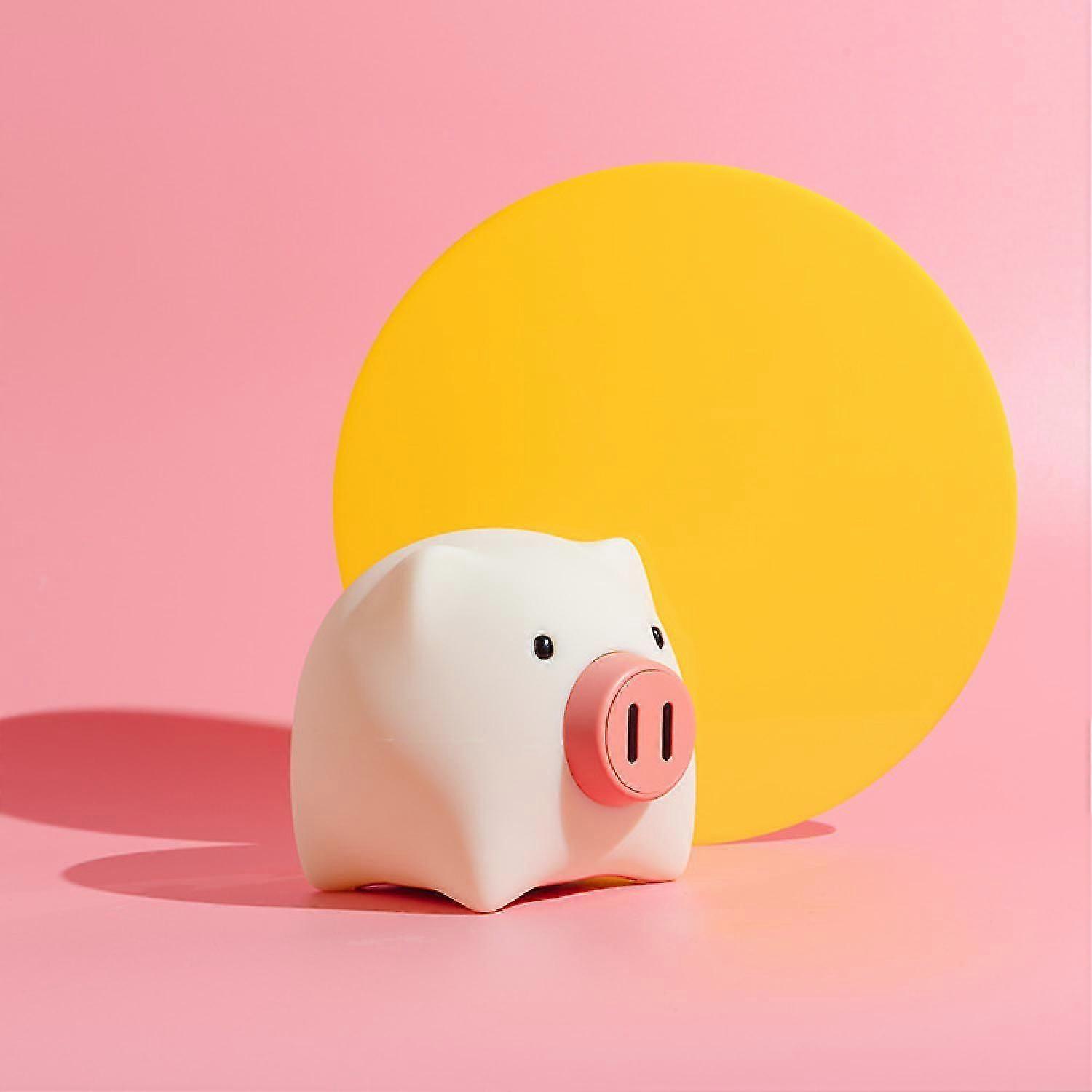 Cute Night Light Silicone Squishy Night Light Portable Rechargeable Led Lamp With Touch Sensor For Baby Girls Boys Gift Pig