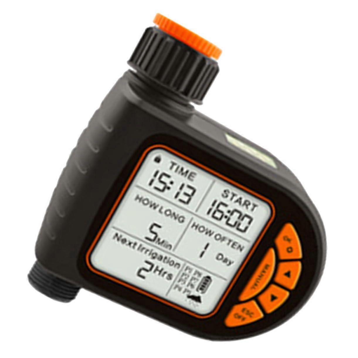 Garden Water Timer with Smart Timing Control, Programmable Digital Irrigation Controller for Outdoor