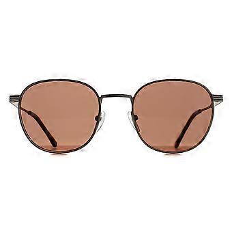 Lacoste Sunglasses L251S 710 Semi Matte Gold Brown