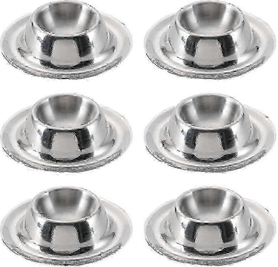 Eierbecher-Set aus Edelstahl