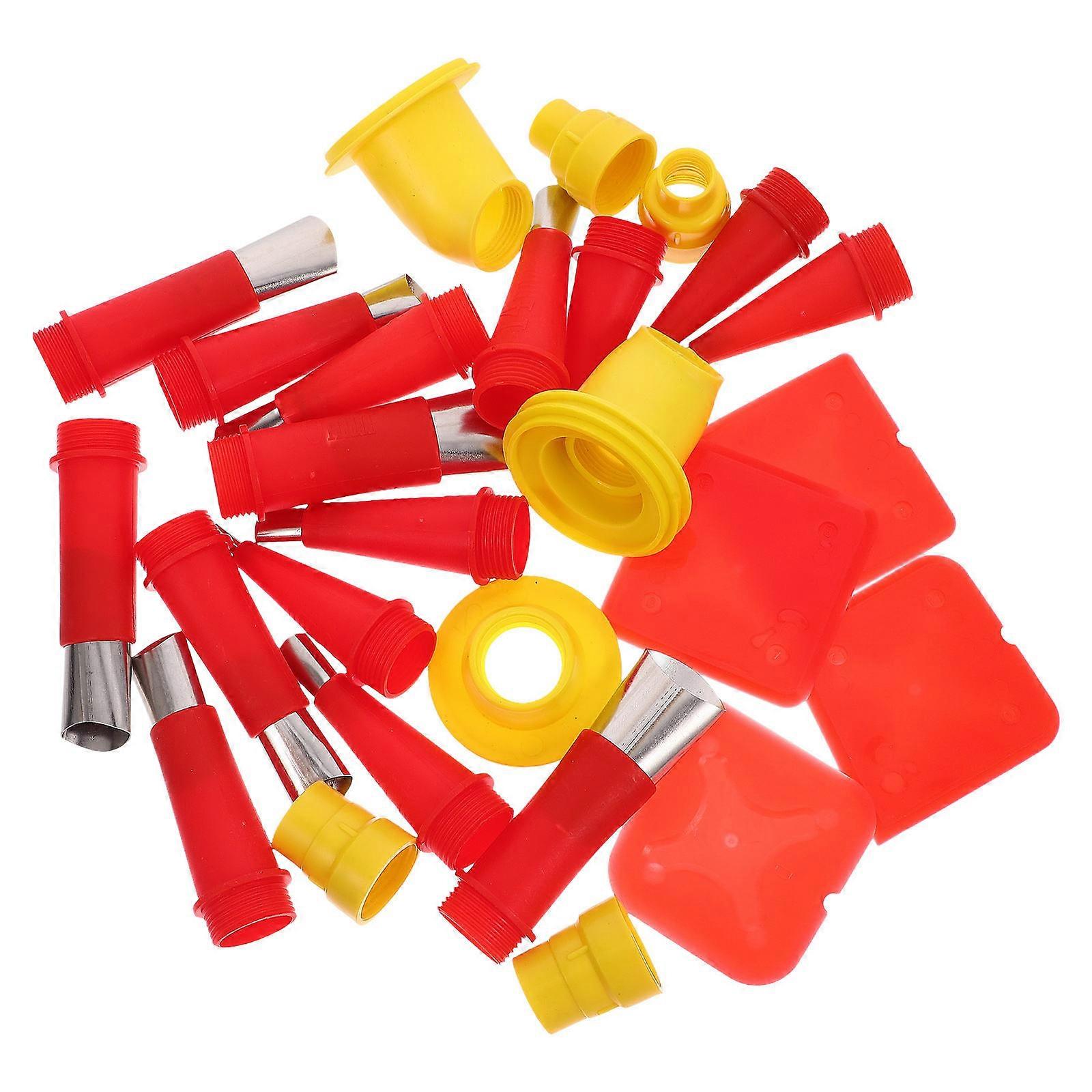 Multi Caulking Nozzle Replacements for Trimming Use 4Sets Practical Caulking Nozzle