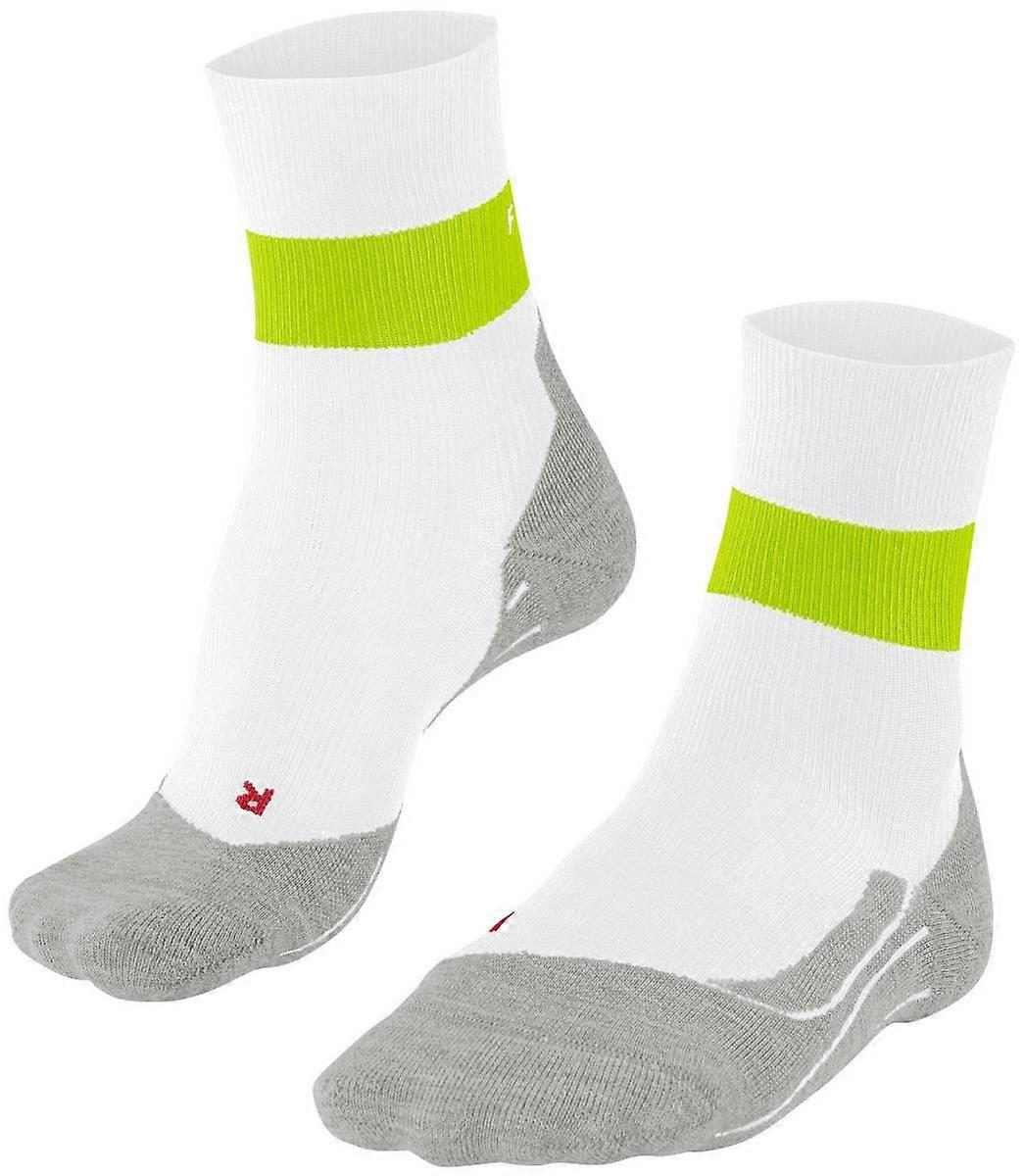 Falke RU Compression Stabilizing Running Socks - White/Green