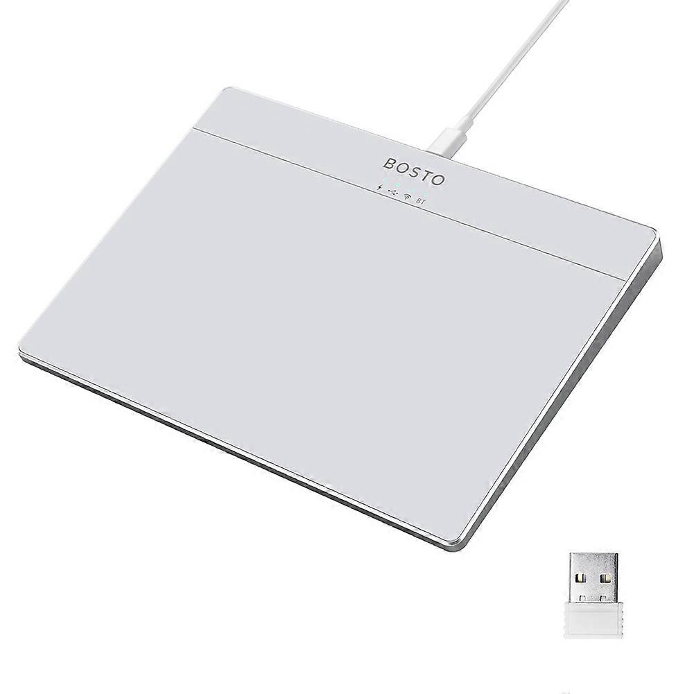 Bluetooth-Compatible Touchpad High Precision Haptic Feedback USB Touchpad Mouse Wired Precision Trackpad compatible with Desktop Laptop User