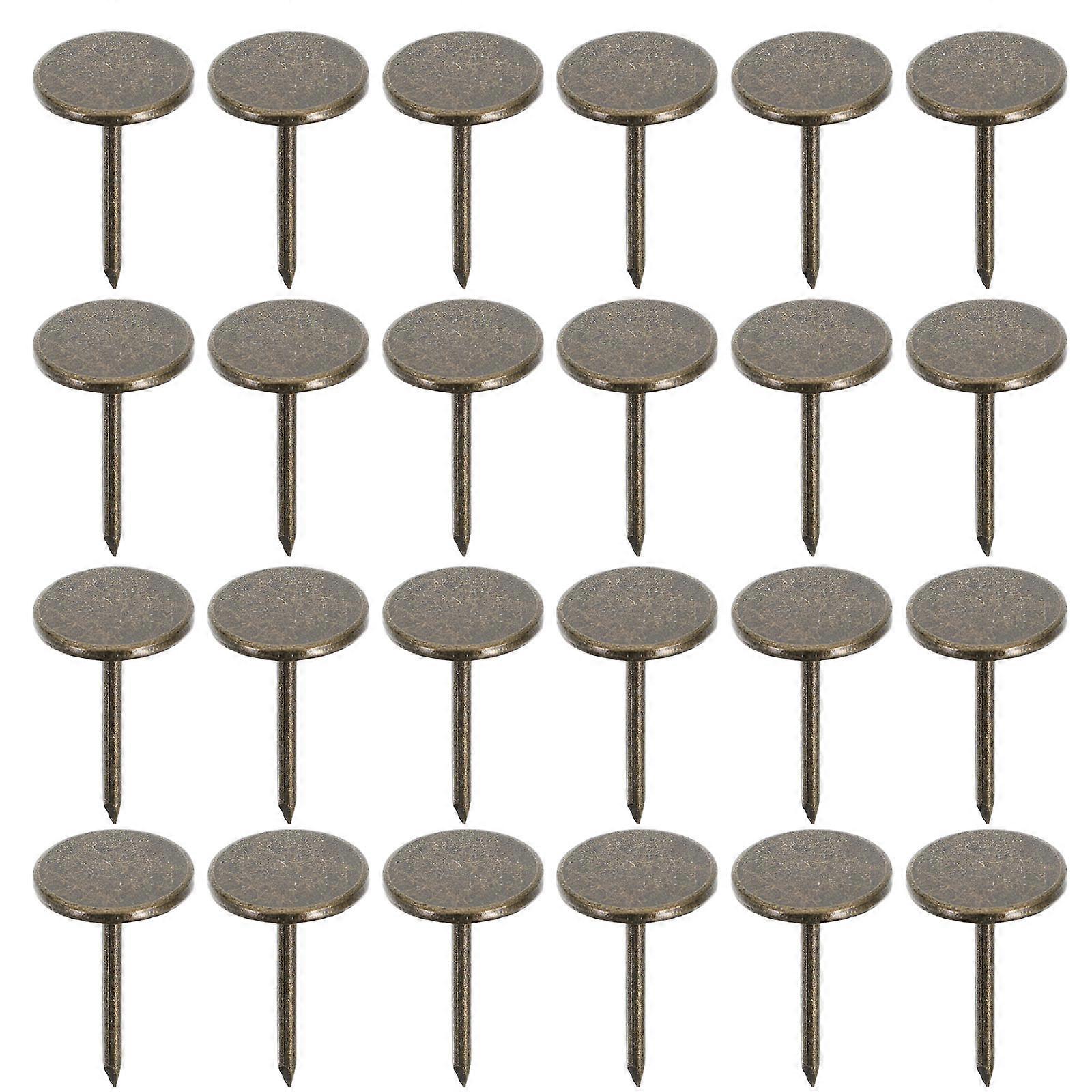 Iron Flat Head Thumb Tacks for Wallpaper Fixing 100Pcs Pack