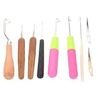 Dreadlocks Knitting Crochet Hairdressing Tool for Styling 1Set