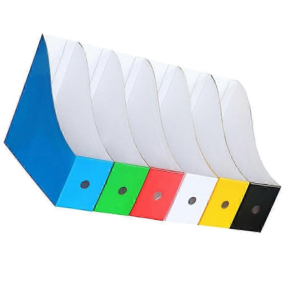 Multi Document Box Bin File Organizer for Storage Use 6Pcs Pack