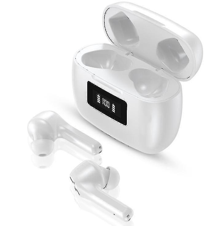 True Wireless Earbuds Bluetooth 5.0 Headphones,touch Control Noise Reductionwhite