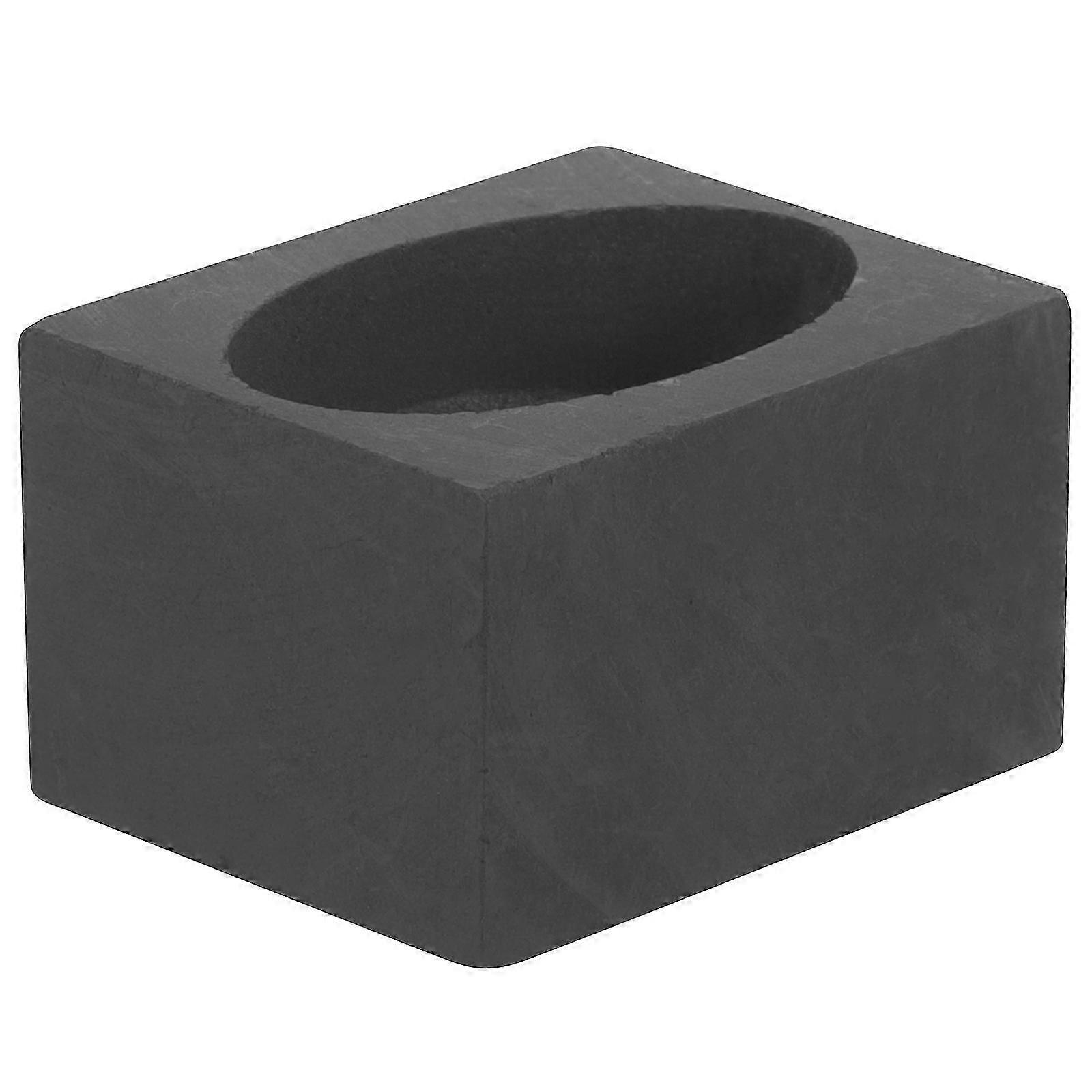 Graphite Casting Mold for Ingot Shape Metal Melting 2Pcs Mold Set
