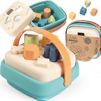 SMOBY Liten Grön Sorterare i Bioplastkorgen