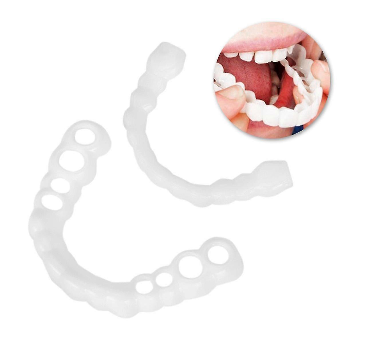 1 Set Teeth Veneers Whitening Cosmetic Denture