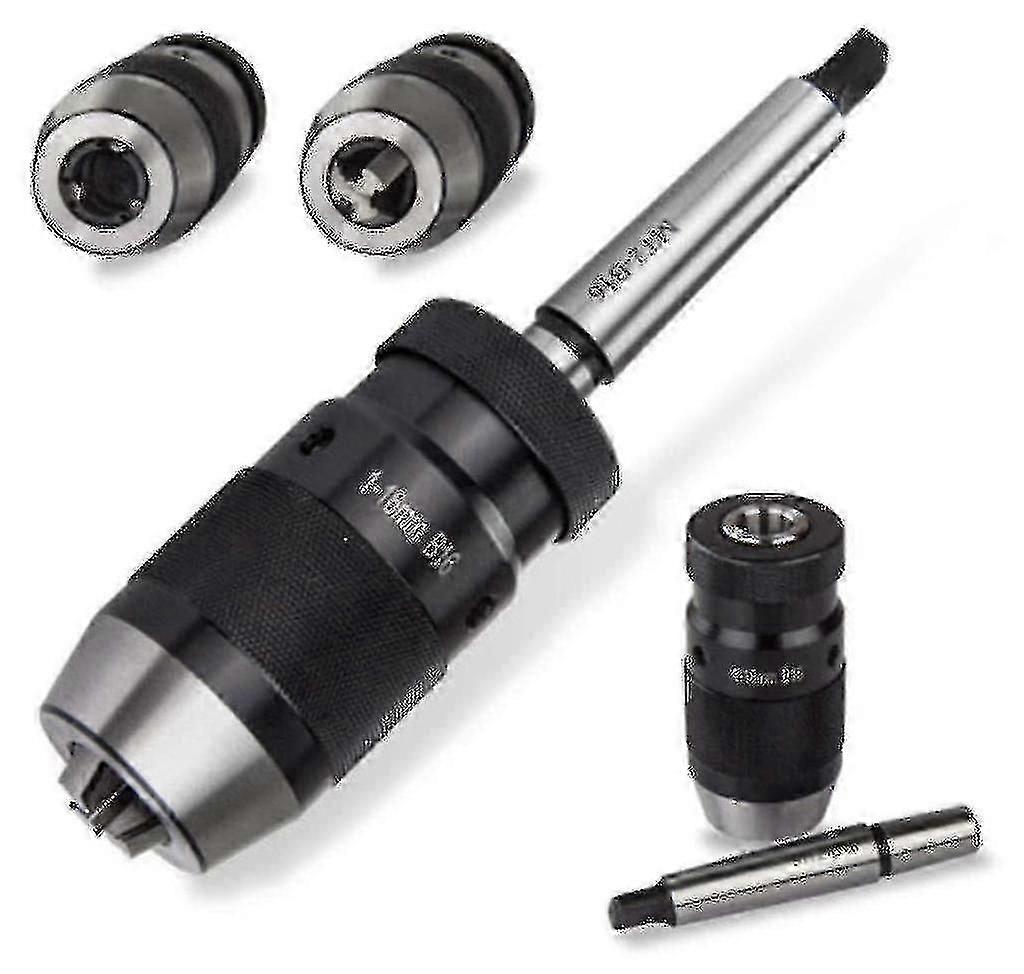B16 Quick-Release Drill Chuck 1-16mm with Cones Mk2 for Precision Boring Tools