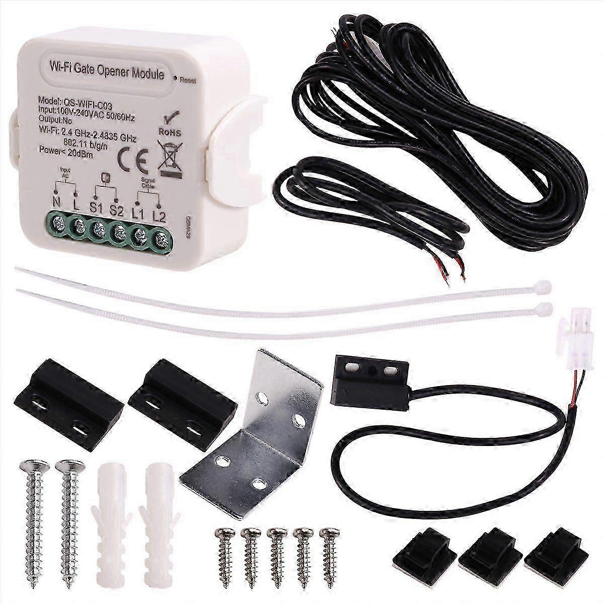 Tuya Smart Gate Door Opener Module WiFi Controller Garage Switch