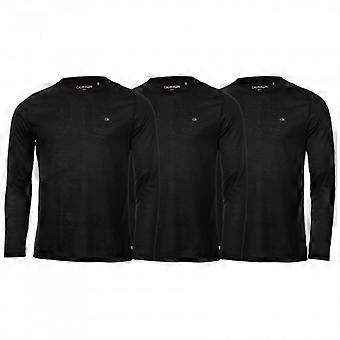 Calvin Klein Herren Golf-T-Shirt mit gesticktem Logo, schmal geschnitten (3er-Pack)