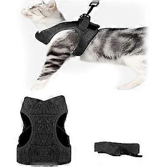 Cat Harness - Cat Harness, Escape Proof, Cat Set, Adjustable Harness For Heilwiy Small Gift