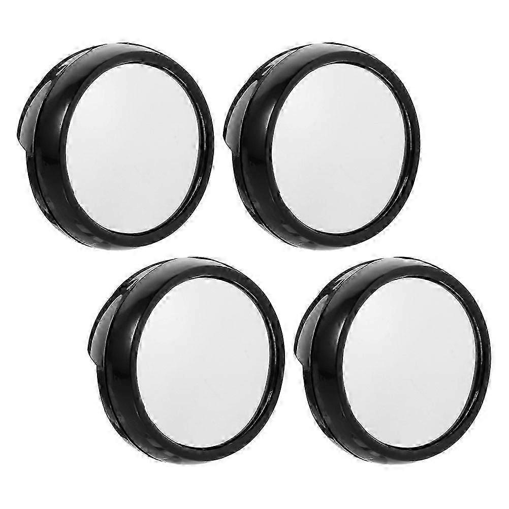 Computer Rear View Mirror for Office Cubicle Use 4Pcs