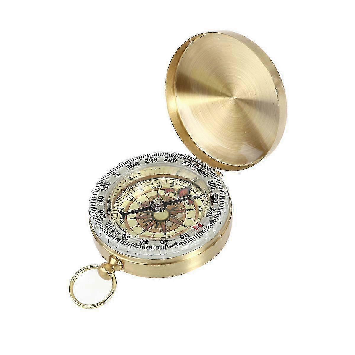 Multi-functional Camping Watch with Compass and Golden Compass Design