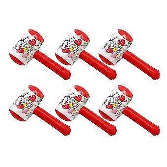 12 stuks Kids Hammer Toy Hammers Hammer blaast hamers op Opblaasbaar speelgoed Opblaasbare hamers - Ya
