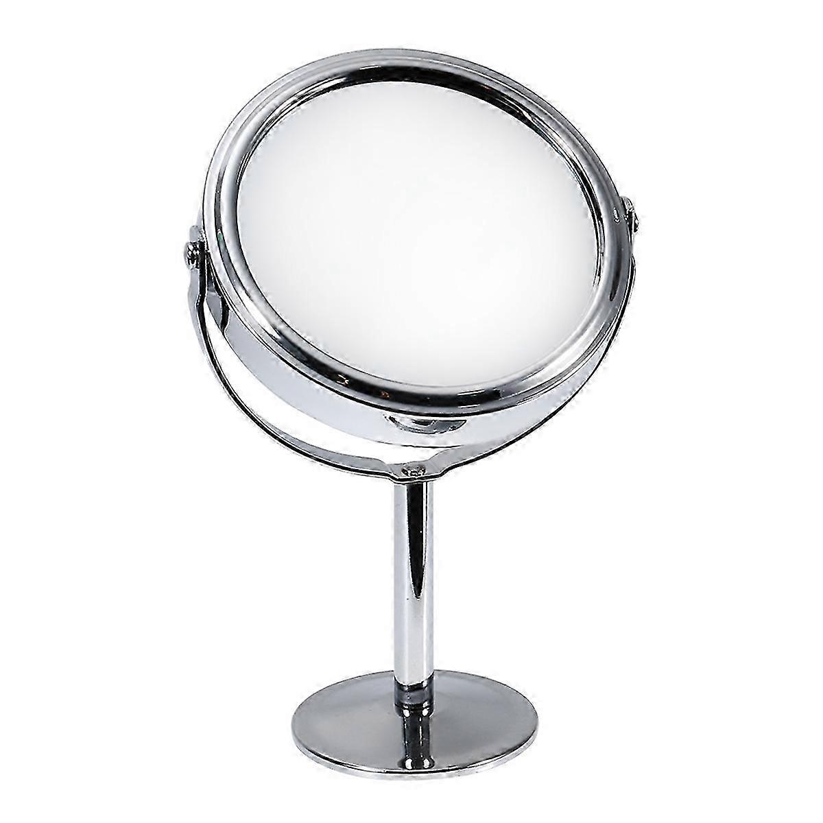 Double Sided Makeup Mirror Rotary Small Mirror for Makeup Use